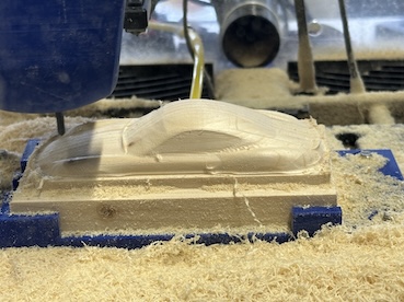 InventorLAB gefrästes Porsche Modell